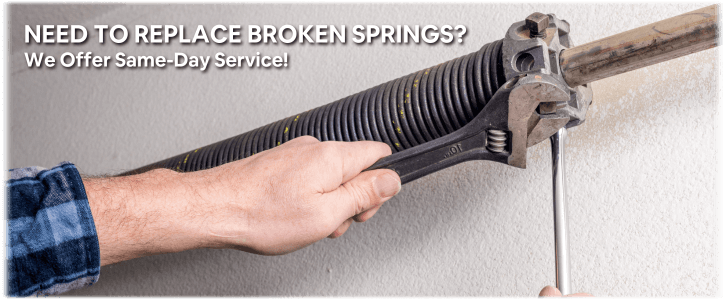 Broken Garage Door Spring Louisville KY